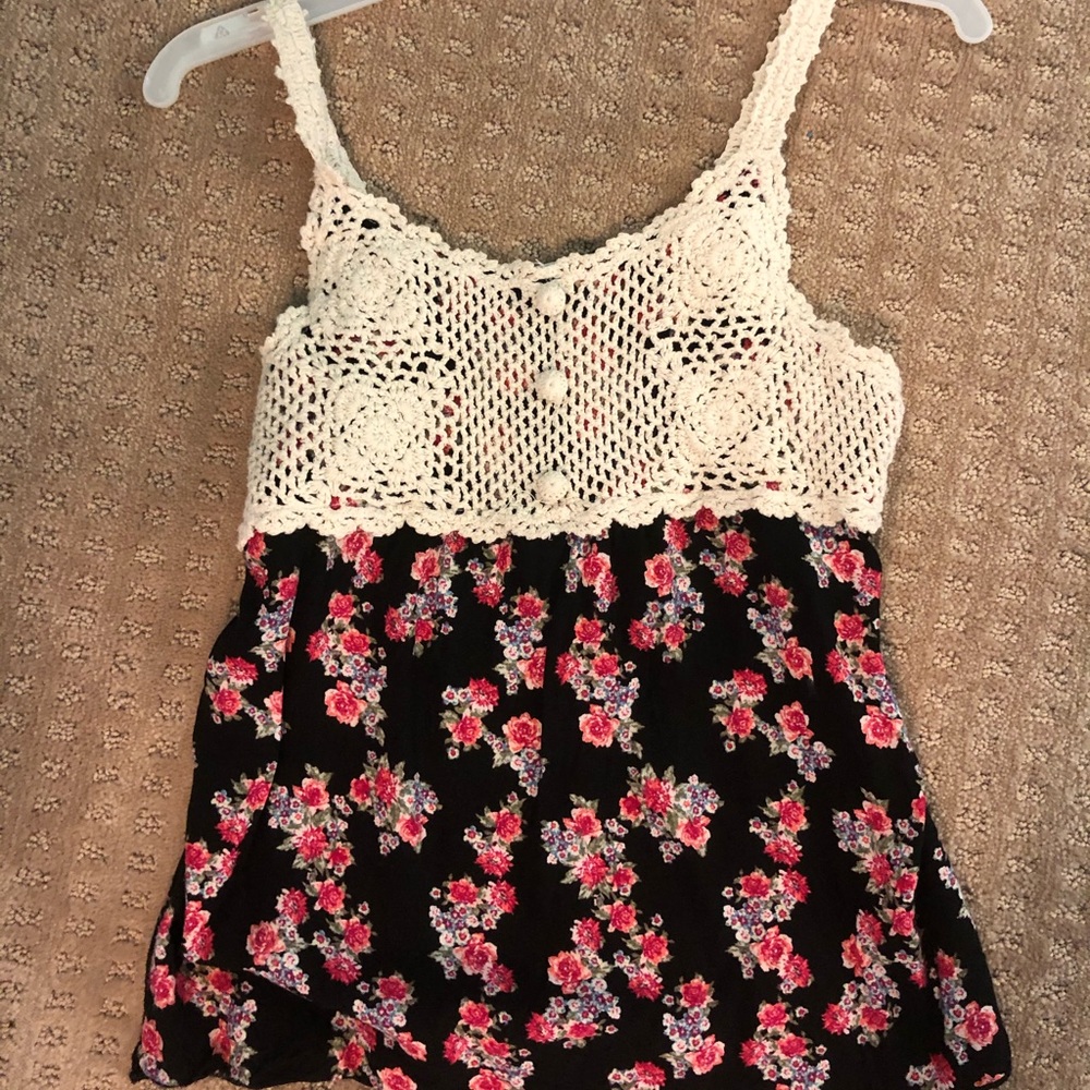 Tilly's Floral Tank
